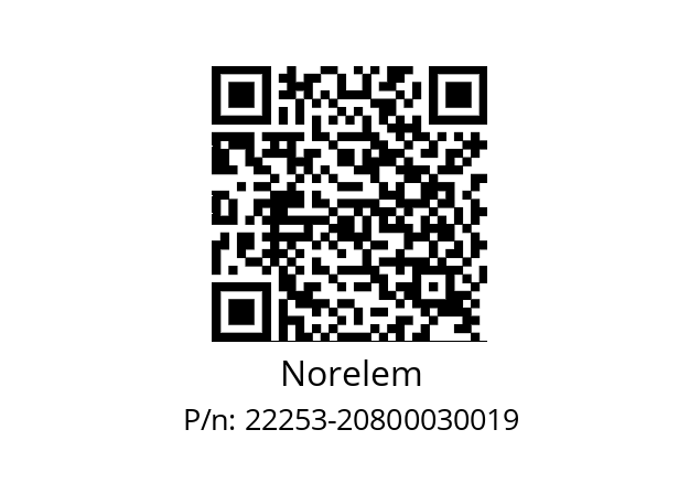   Norelem 22253-20800030019