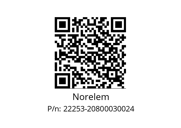   Norelem 22253-20800030024