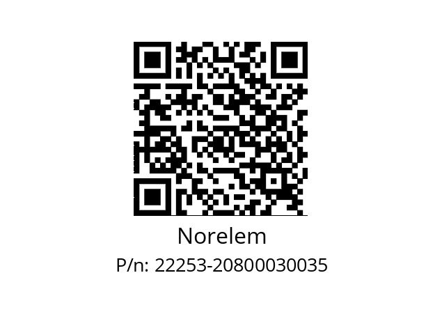   Norelem 22253-20800030035