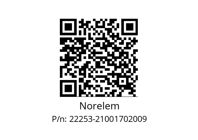   Norelem 22253-21001702009