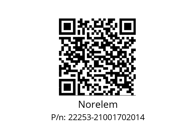   Norelem 22253-21001702014