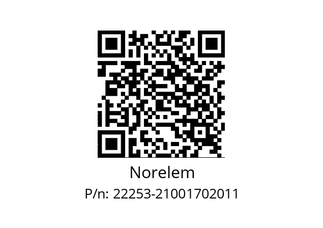   Norelem 22253-21001702011