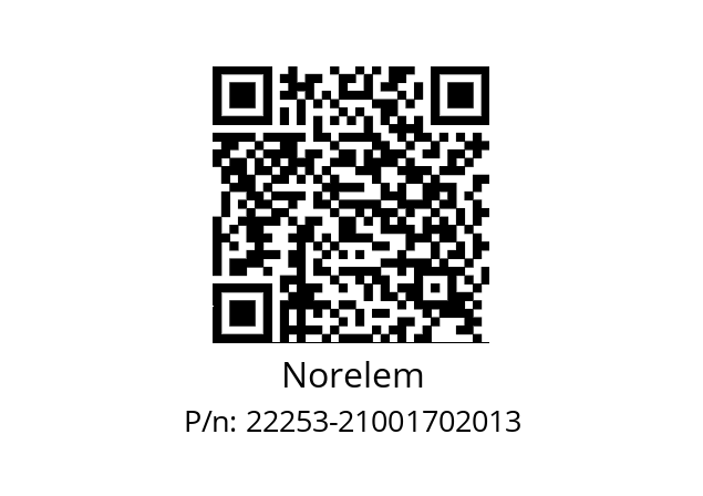   Norelem 22253-21001702013