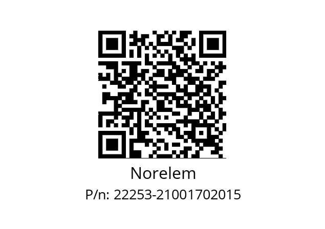   Norelem 22253-21001702015