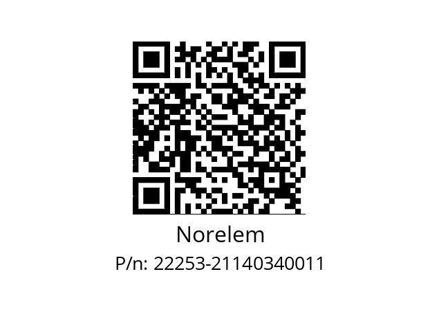   Norelem 22253-21140340011