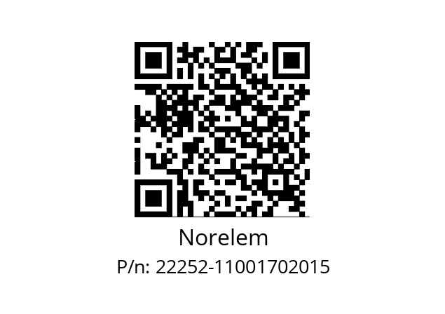   Norelem 22252-11001702015