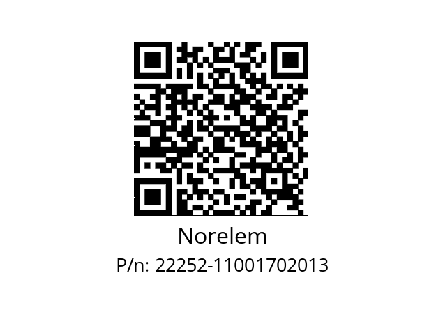   Norelem 22252-11001702013