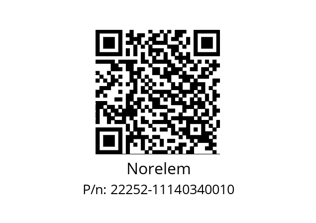   Norelem 22252-11140340010