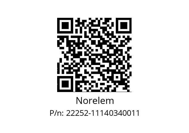   Norelem 22252-11140340011