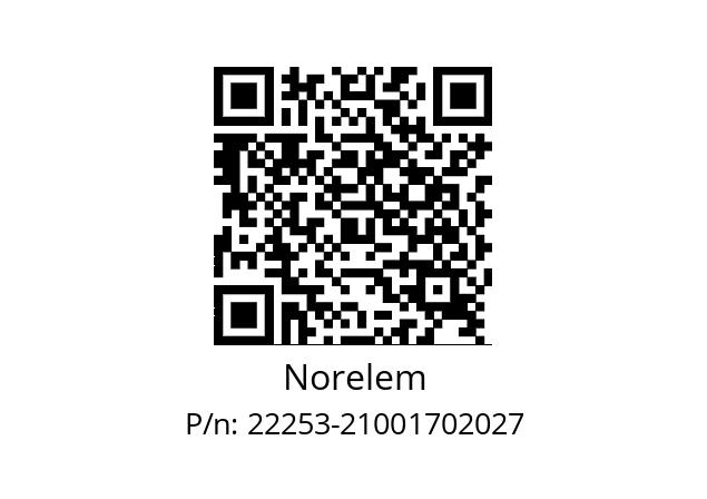   Norelem 22253-21001702027