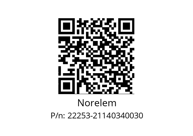   Norelem 22253-21140340030