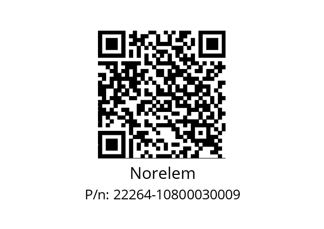   Norelem 22264-10800030009