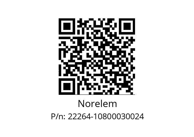   Norelem 22264-10800030024