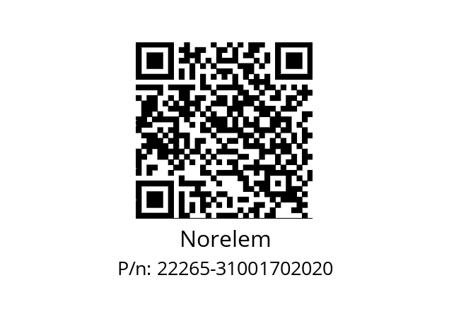   Norelem 22265-31001702020