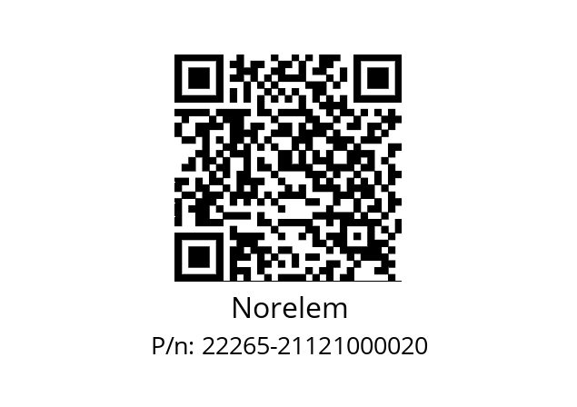   Norelem 22265-21121000020