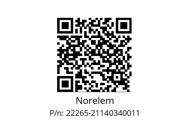   Norelem 22265-21140340011