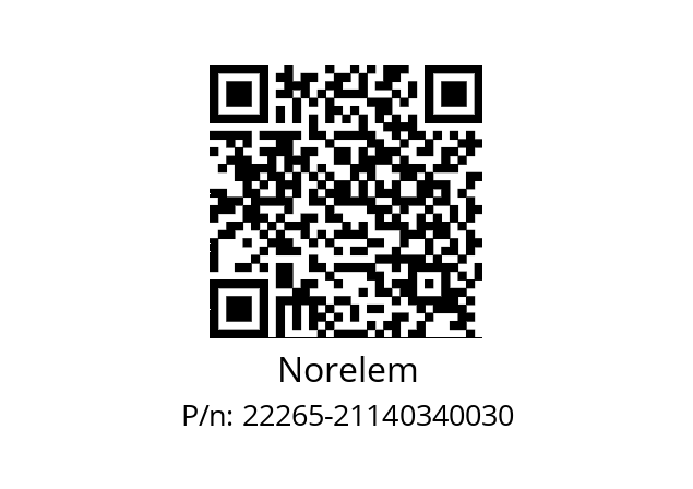   Norelem 22265-21140340030