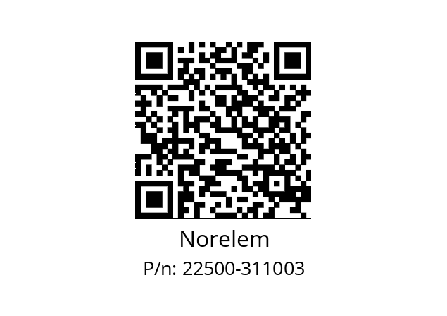   Norelem 22500-311003