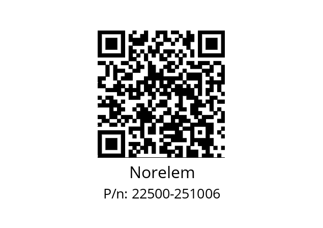   Norelem 22500-251006