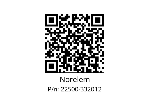   Norelem 22500-332012