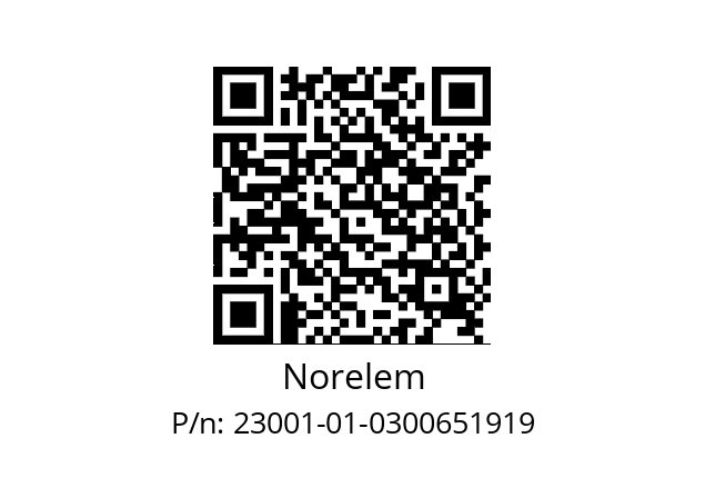   Norelem 23001-01-0300651919