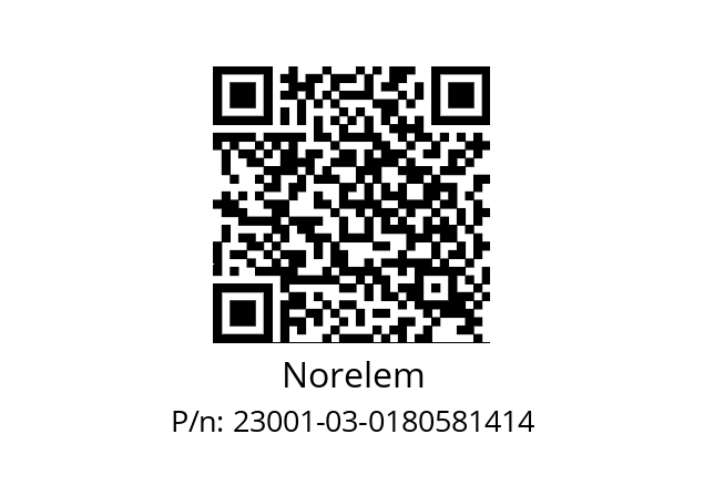   Norelem 23001-03-0180581414