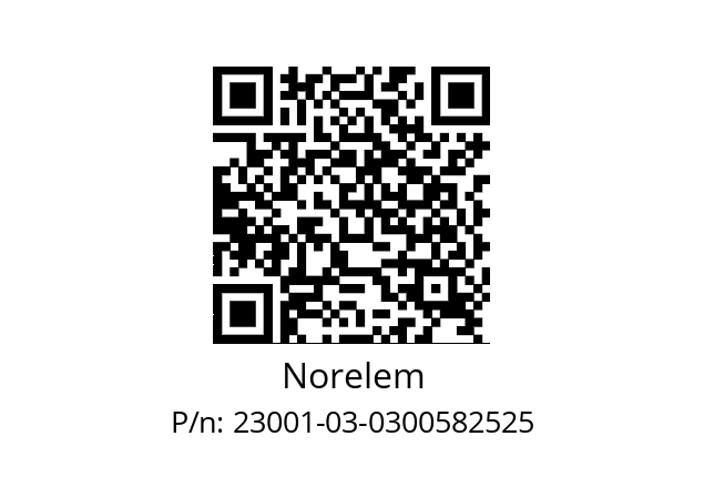   Norelem 23001-03-0300582525