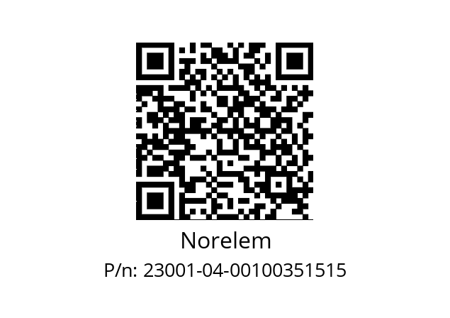   Norelem 23001-04-00100351515