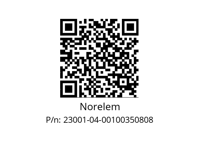   Norelem 23001-04-00100350808