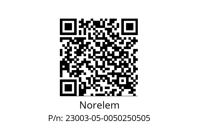   Norelem 23003-05-0050250505