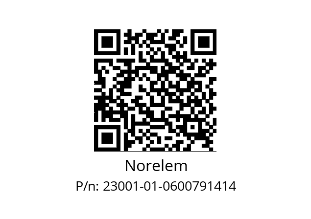   Norelem 23001-01-0600791414