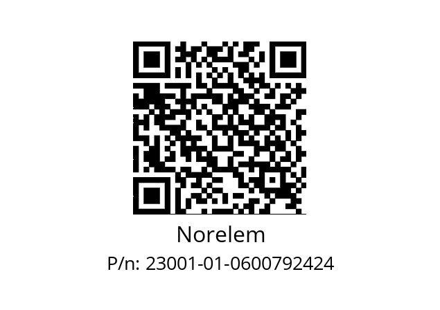   Norelem 23001-01-0600792424