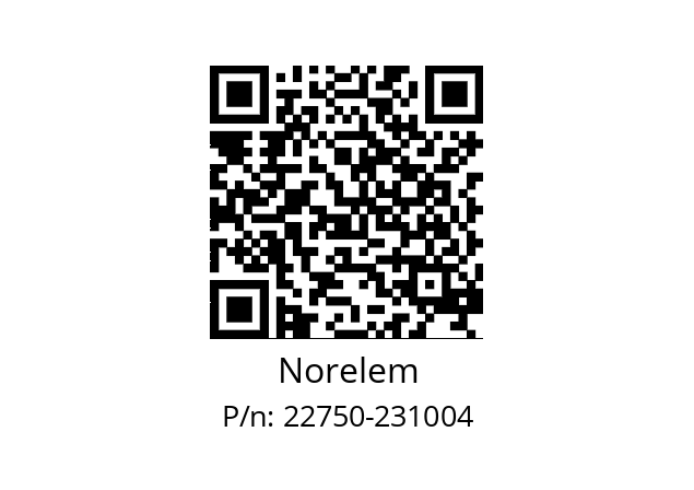   Norelem 22750-231004