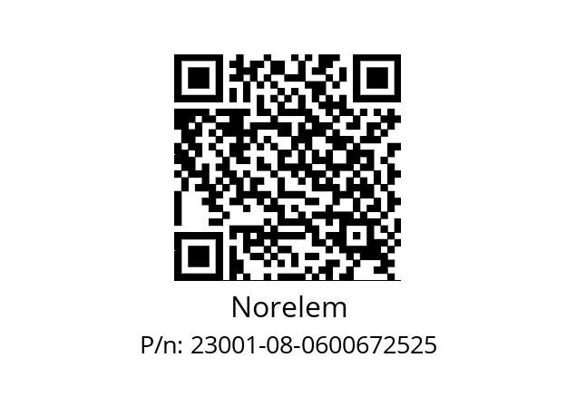   Norelem 23001-08-0600672525