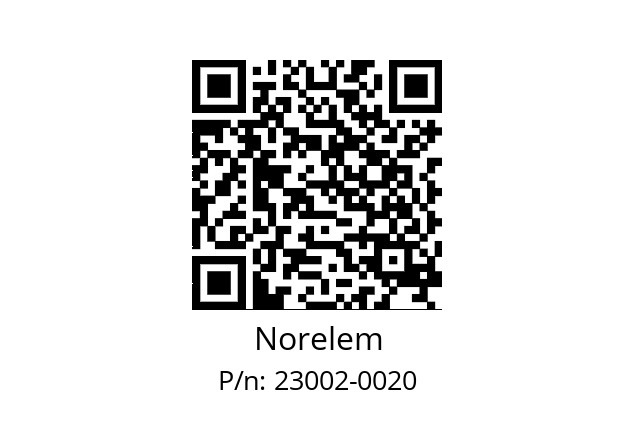   Norelem 23002-0020