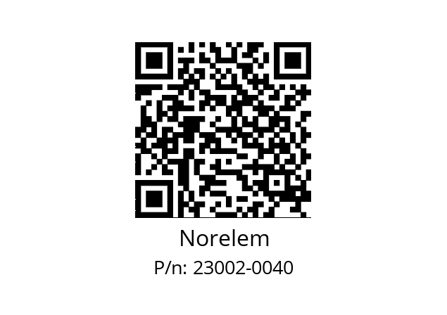   Norelem 23002-0040