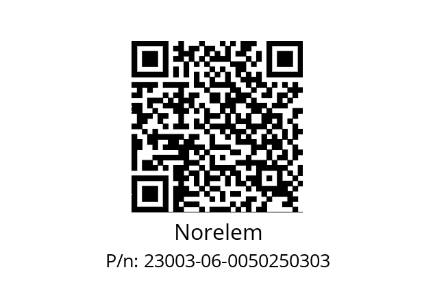   Norelem 23003-06-0050250303