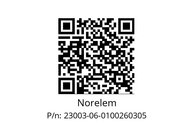   Norelem 23003-06-0100260305