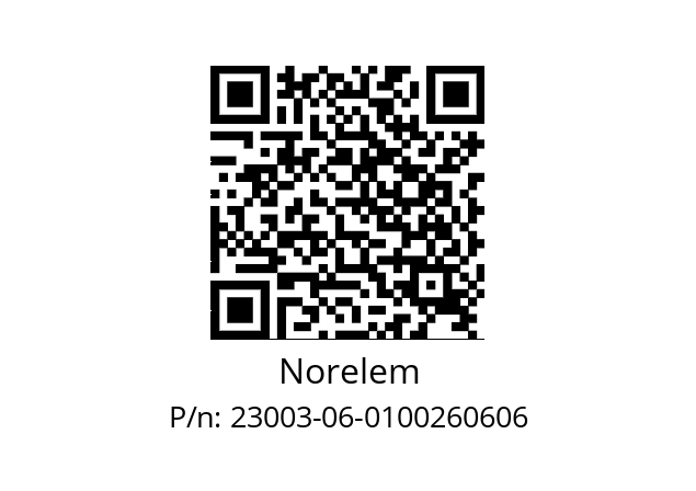   Norelem 23003-06-0100260606