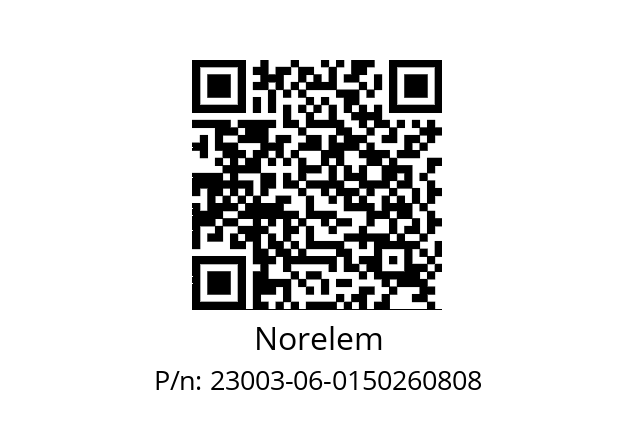   Norelem 23003-06-0150260808