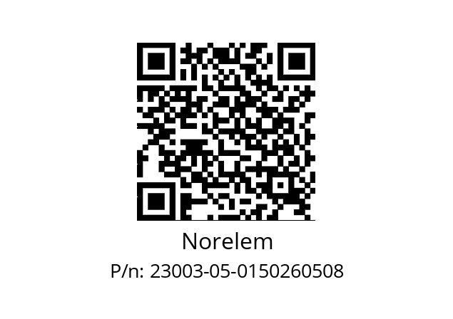   Norelem 23003-05-0150260508