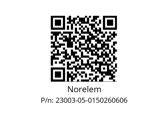   Norelem 23003-05-0150260606