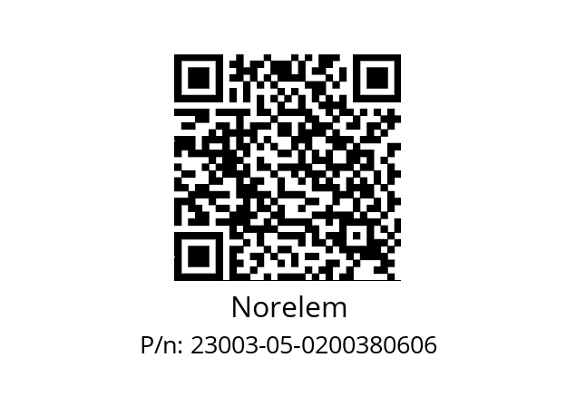   Norelem 23003-05-0200380606