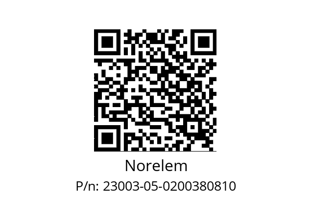   Norelem 23003-05-0200380810