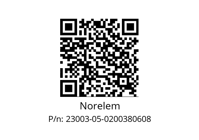   Norelem 23003-05-0200380608