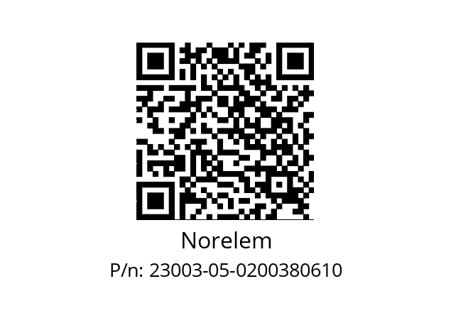   Norelem 23003-05-0200380610