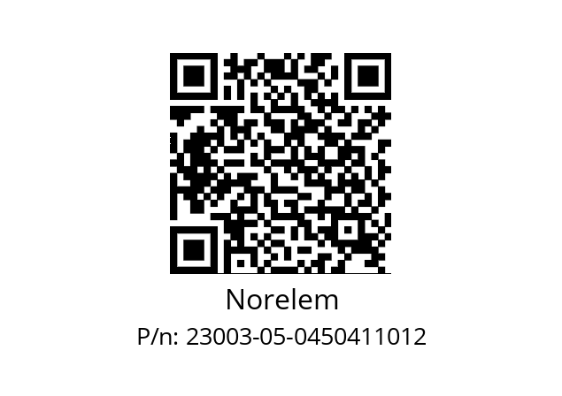   Norelem 23003-05-0450411012