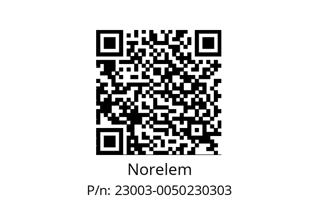   Norelem 23003-0050230303