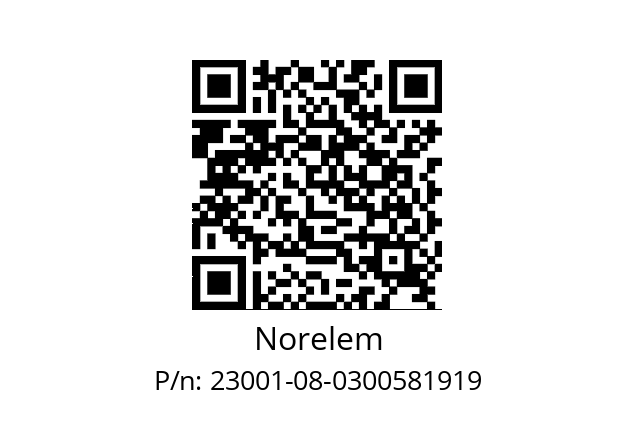   Norelem 23001-08-0300581919