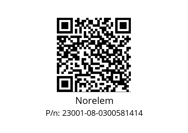   Norelem 23001-08-0300581414